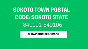 Sokoto Town Postal Code: Sokoto State