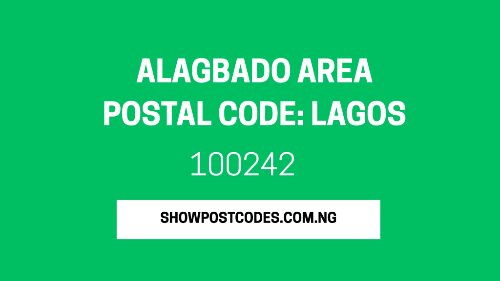 Alagbado Area Postal Code: Lagos