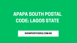 Apapa South Postal Code: Lagos State
