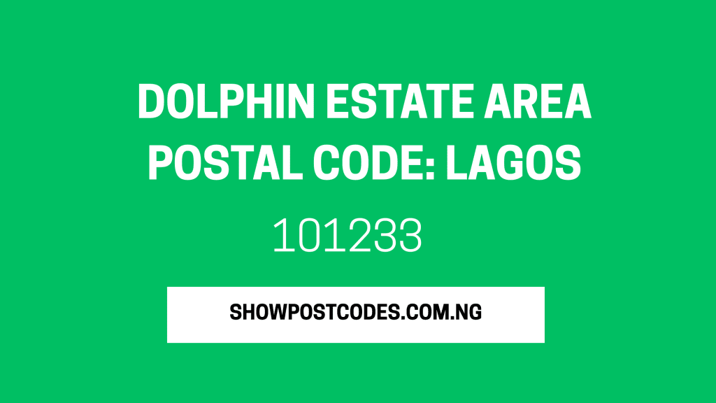 Dolphin Estate Area Postal Code: Lagos