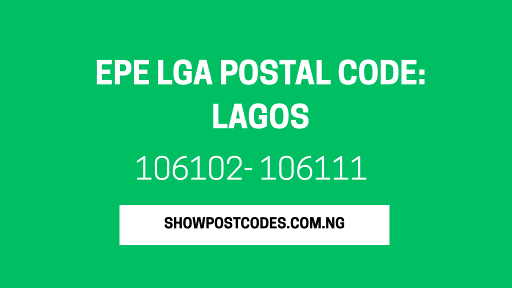 Epe LGA Postal Code: Lagos
