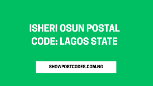 Isheri Osun Postal Code: Lagos State