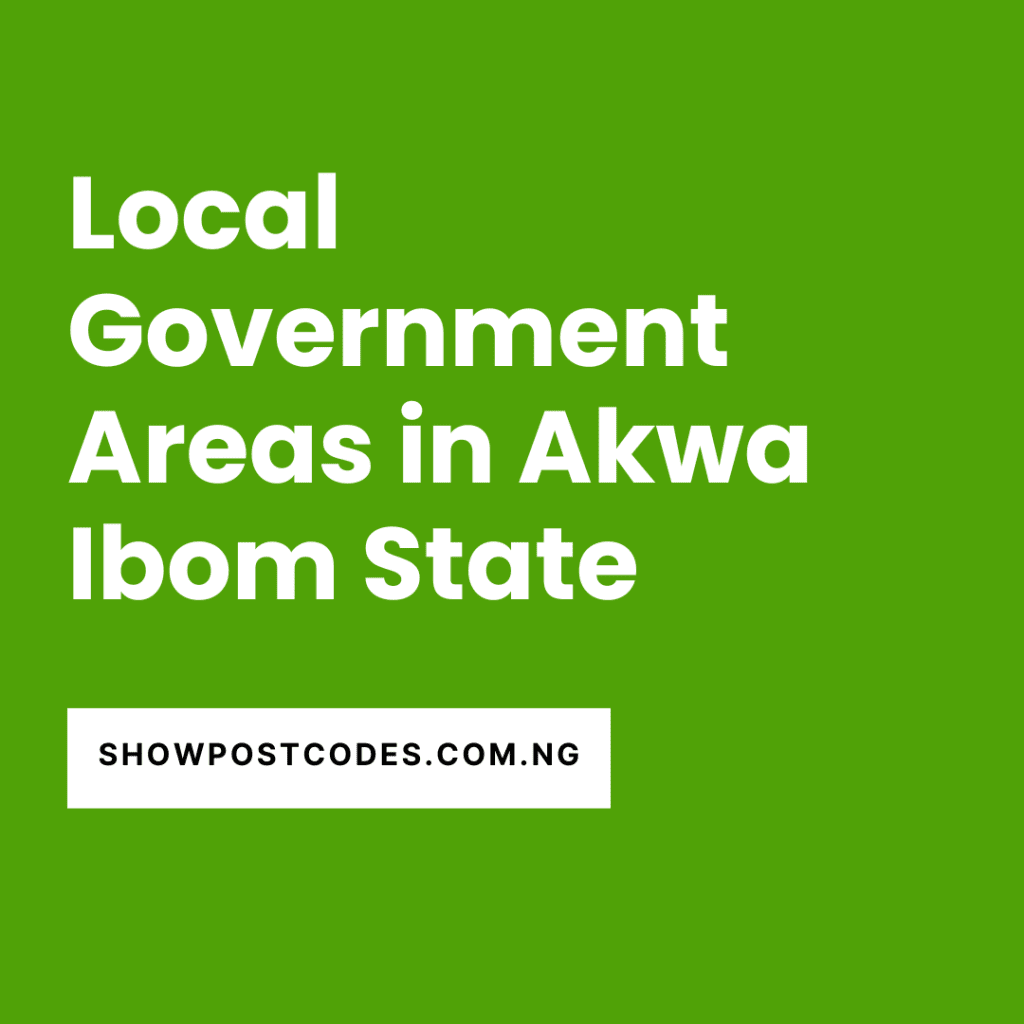 Local Government Areas in Akwa Ibom State